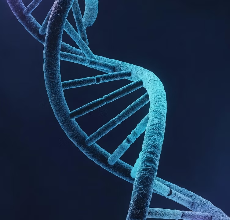 Detailed DNA double helix